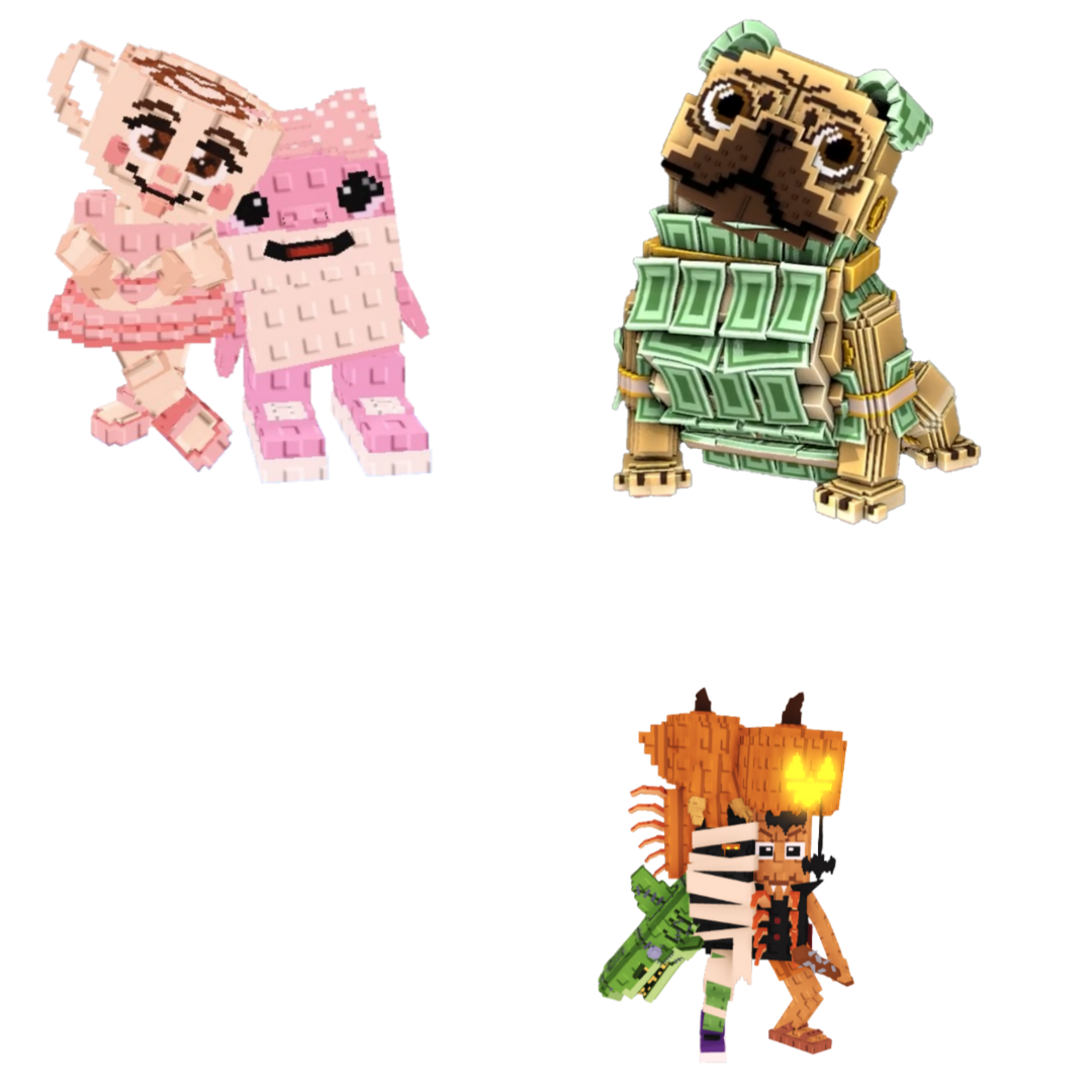 [BUNDLE] - 🔱 1x Las Sis 🔱 1x Money Money Puggy 🔱 1x La Spooky Grande