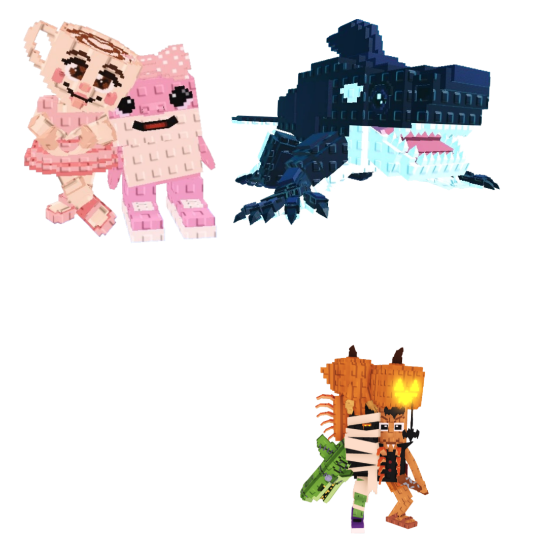 [BUNDLE] - 🎮 1x Las Sis 🎮 1x Orcaledon 🎮 1x La Spooky Grande
