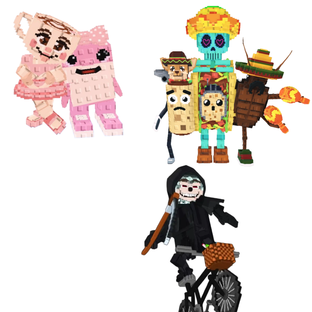 [BUNDLE] - 🗽 1x Las Sis 🗽 1x La Taco Combinasion 🗽 Mieteteira Bicicleteira