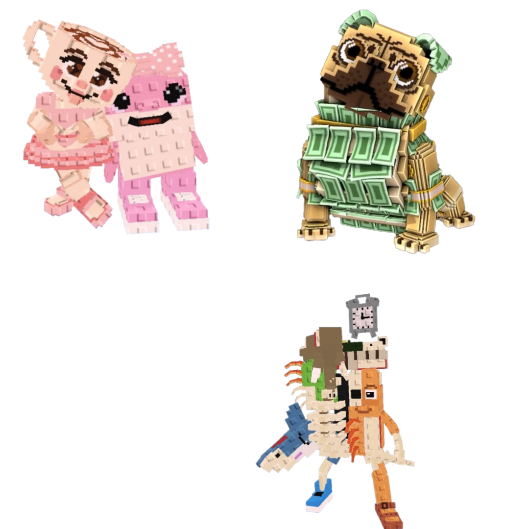 [BUNDLE] - 🎲 1x Las Sis 🎲 1x Money Money Puggy 🎲 1x La Extinct Grande