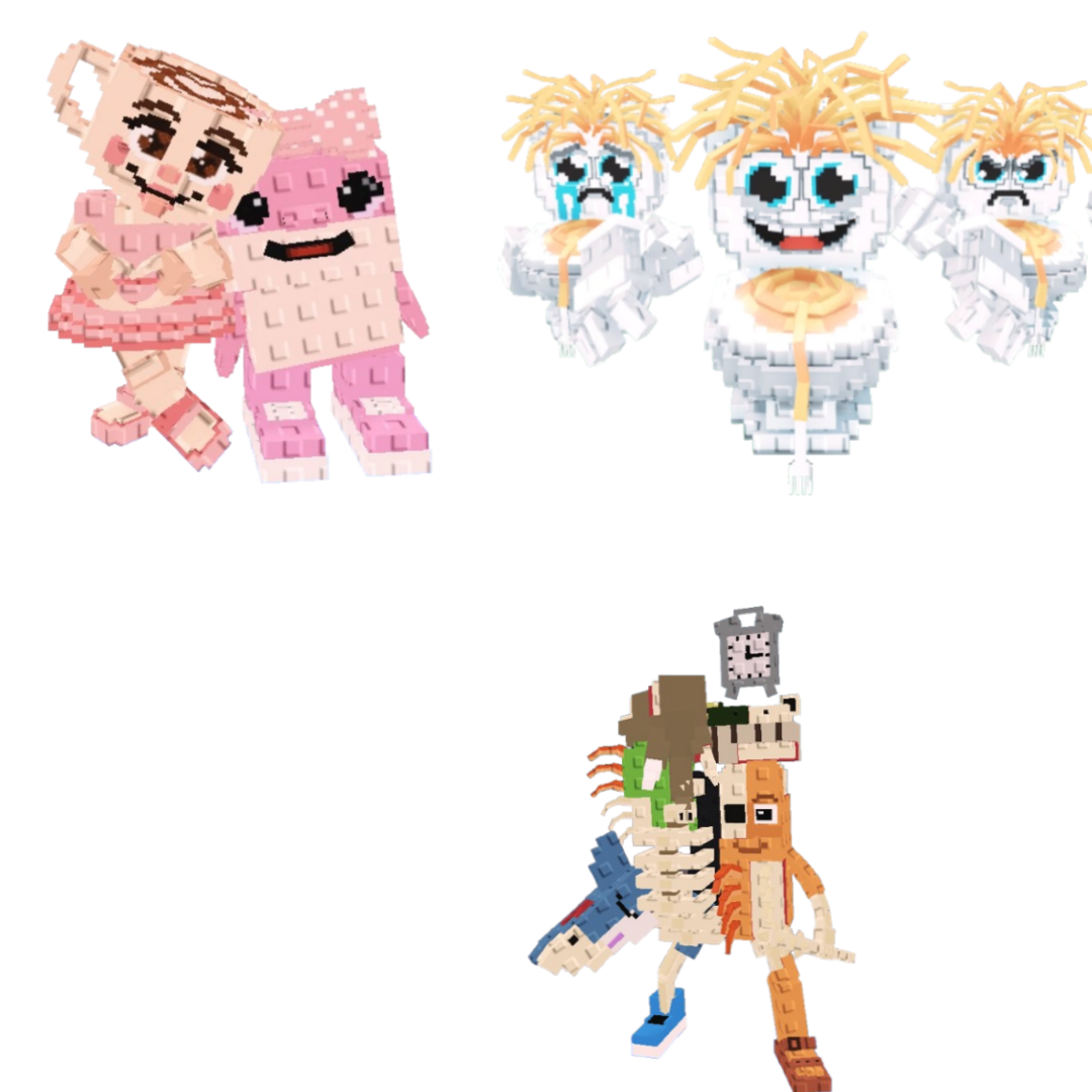 [BUNDLE] - 👜 1x Las Sis 👜 1x Los Spaghettis 👜 1x La Extinct Grande