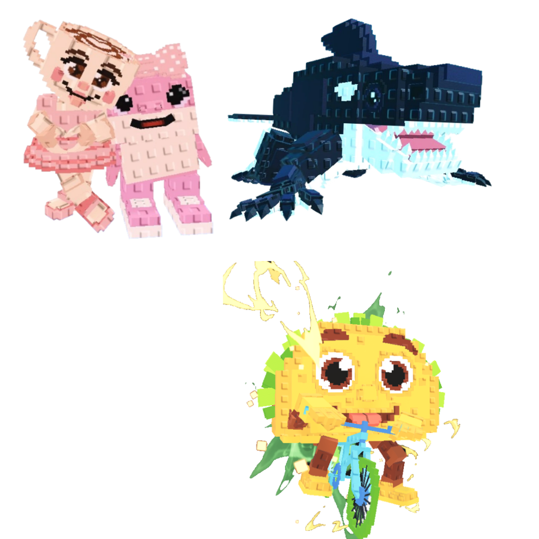 [BUNDLE] - 💚 1x Las Sis 💚 1x Orcaledon 💚 1x Tacorita Bicicleta