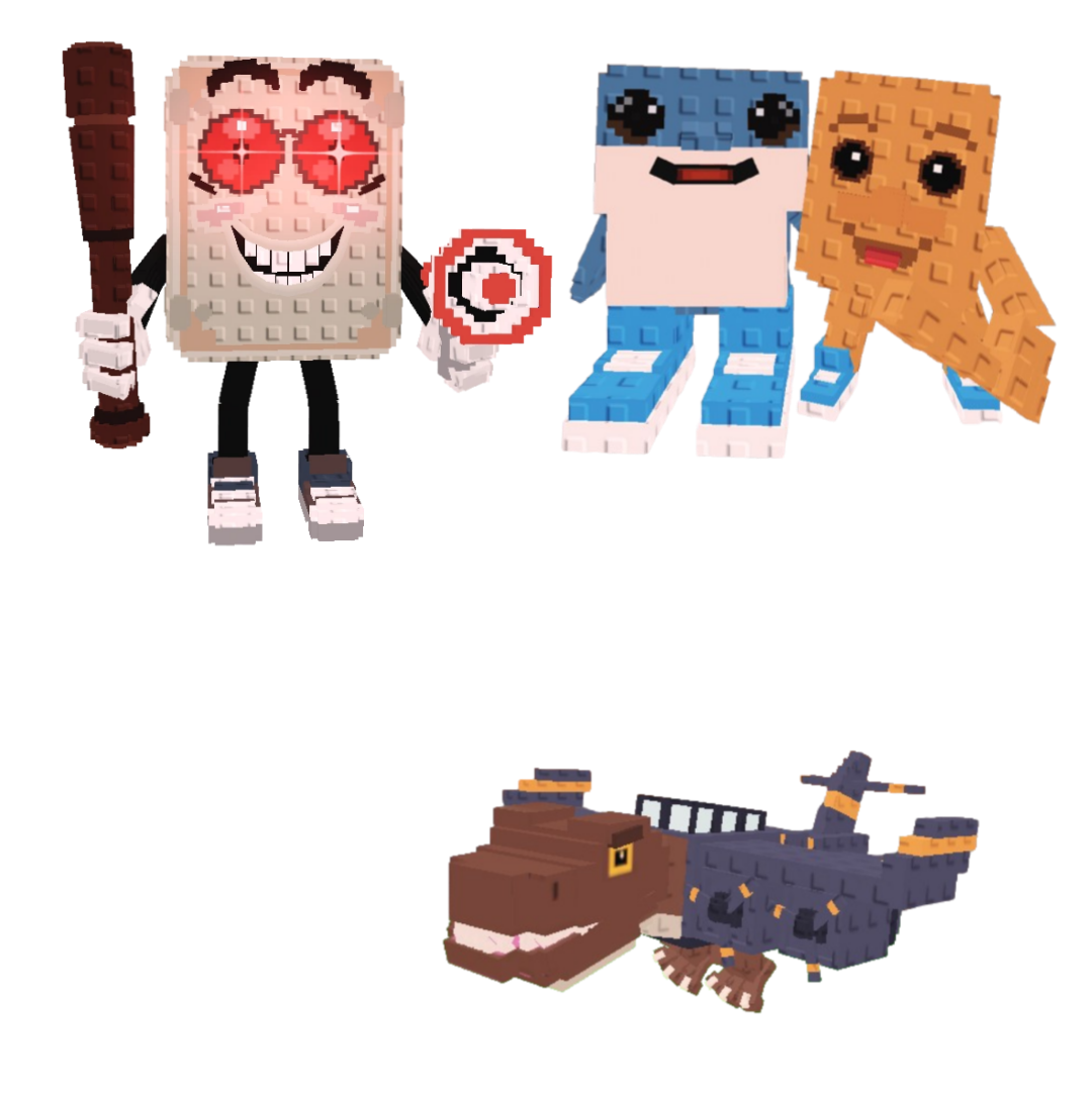 [BUNDLE] - 🐖 1x Tang Tang Keletang 🐖 1x Los Bros 🐖 1x Nuclearo Dinossauro
