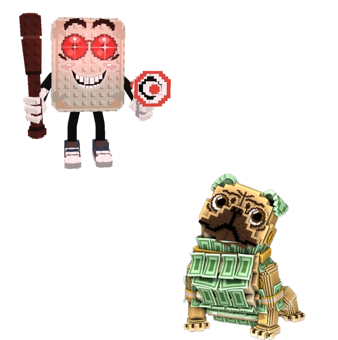[BUNDLE] - 🐑 1x Tang Tang Keletang 🐑 1x Money Money Puggy