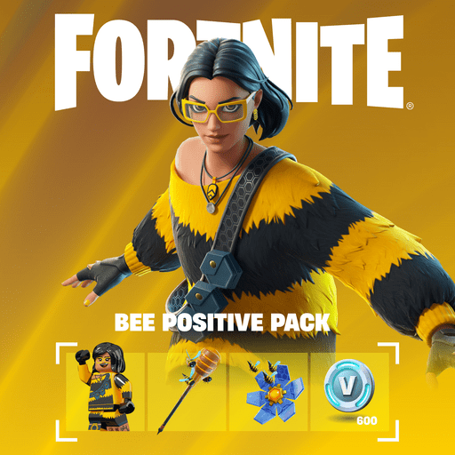 Bee Positive Pack + 600 V-bucks [ PC/PS/XBOX ]