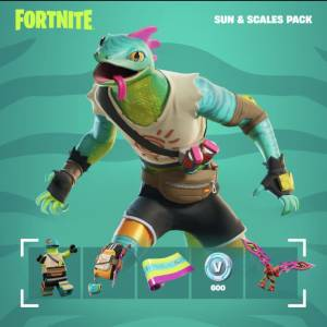 Sun & Scales Pack + 600 V-bucks [ PC/PS/XBOX ]