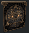 All-Seeing Eye Garage Door