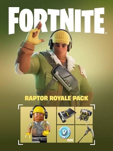 Raptor Royale Pack + 600 V-bucks [ PC/PS/XBOX ]
