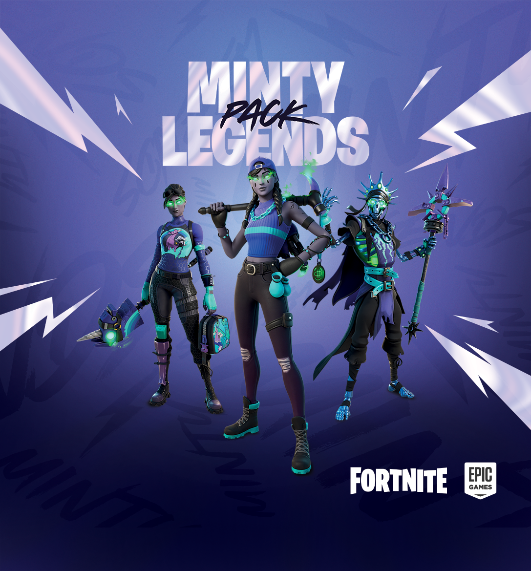 Minty Legends Pack + 1000 V-bucks [ PC/PS/XBOX ]