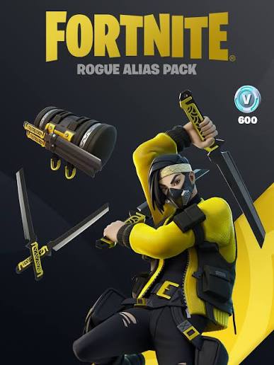 Rogue Alias Pack + 600 V-bucks [ PC/PS/XBOX ]