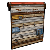 Pixel Garage Door