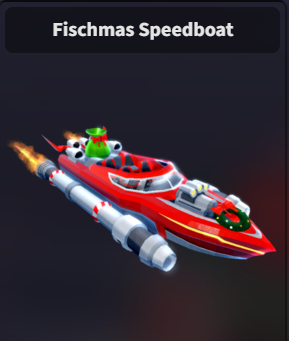 FISCHMAS SPEEDBOAT- FISCH