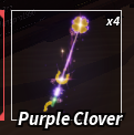 PURPLE CLOVER - FISCH
