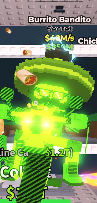 ✨ 48M/s ☢️ Radioactive Burrito Bandito - 1 trait Secret | Steal A Brainrot ⚡ FAST DELIVERY ⚡
