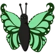 F Green Butterfly - Junior > Adopt Me / Adopt Me!
