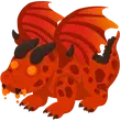 F Lava Dragon - Pre Teen > Adopt Me / Adopt Me!
