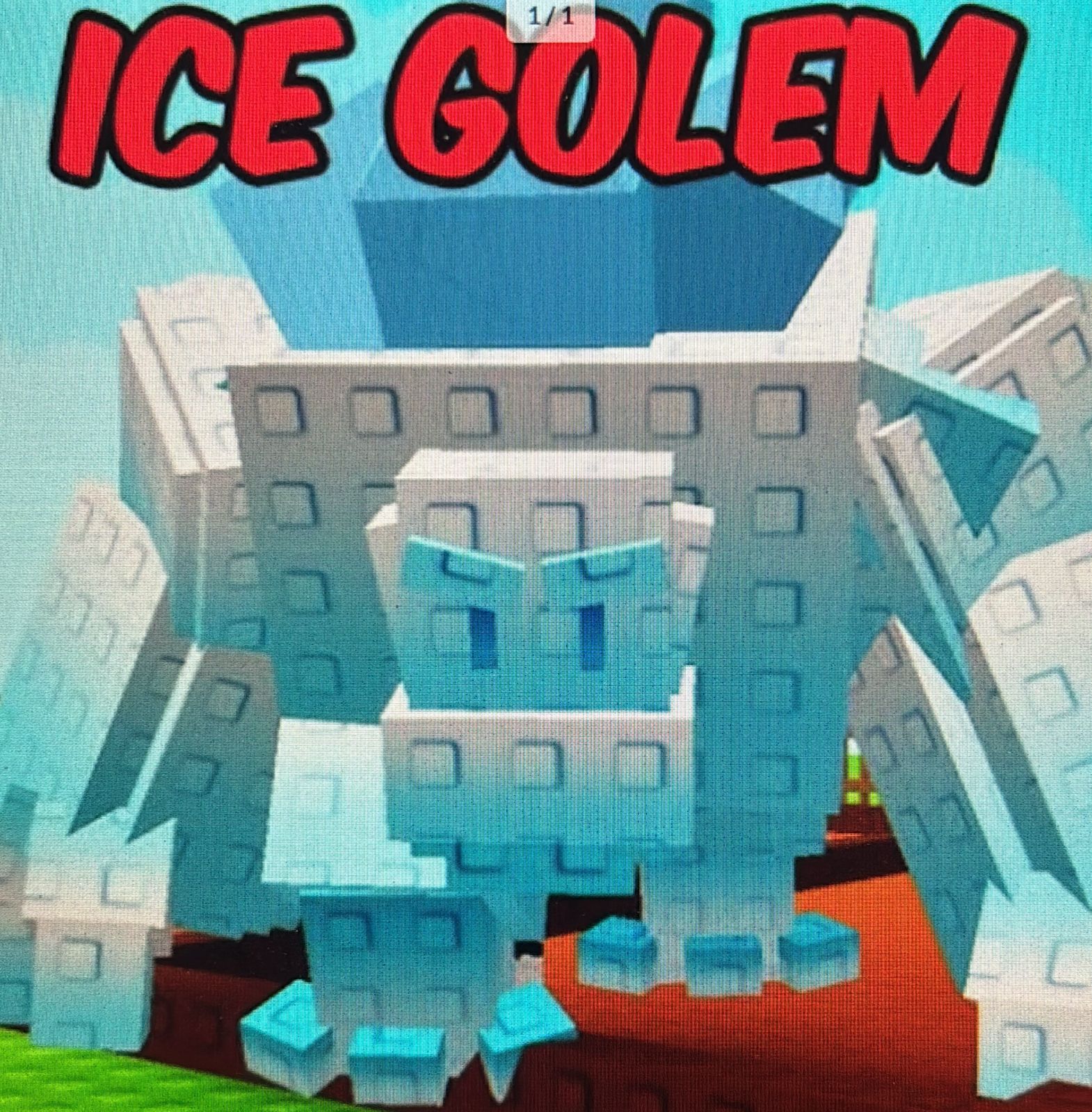 ice golem ♦️ grow a garden ♦️ new pet ✅