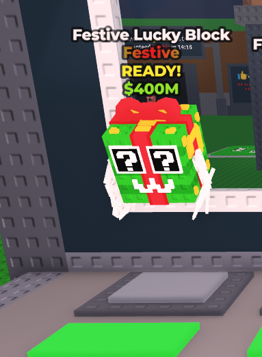 Festive Lucky Block