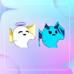 Shiny OG Angelic/Demonic Ghost Spirit BGSI