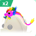 Rainbow Dragon Hat | Adopt Me⚡ Fast Delivery ⚡