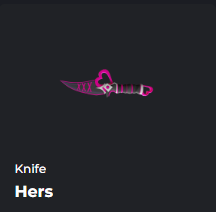 HERS KNIFE - DA HOOD / DH / DAHOOD