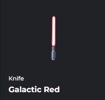 GALACTIC RED / GALACTIC-RED (KNIFE) - DA HOOD / DH / DAHOOD
