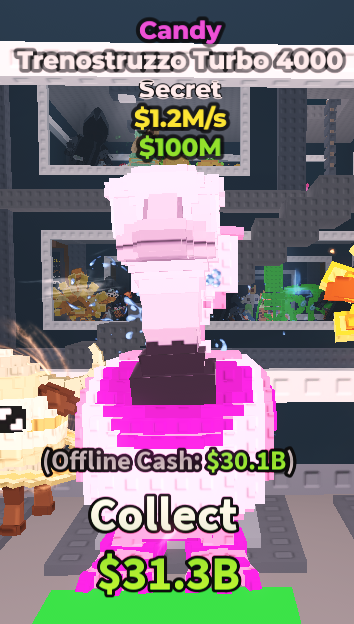 ✨ 1.2M/s 🍭 Candy Trenostruzzo Turbo 4000 Secret | Steal A Brainrot ⚡ FAST DELIVERY⚡