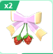 Strawberry Shortcake Bow | Adopt Me⚡ Fast Delivery ⚡