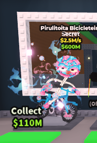 Steal A Brainrot > Pirulitoria Bicicleteria  - 2.5m/s