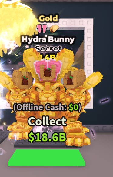GOLD HYDRA BUNNY 1.4B/S (BUNNY + TACO) – STEAL A BRAINROT – FAST DELIVERY & TRUSTED #K3MP7L
