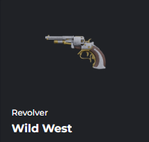 WILD WEST REVOLVER - DA HOOD / DH / DAHOOD