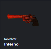 INFERNO REVOLVER - DA HOOD / DH / DAHOOD