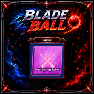 [ Limited Sword ] Dual Spring Saber | FAST DELIVERY✅