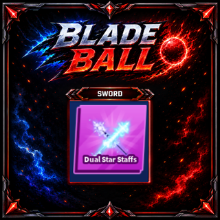 [ Limited Sword ] Dual Star Staffs | FAST DELIVERY✅