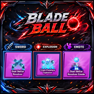 [ Limited Set ]  Dual Stellar Revolver + Explosion + Emote | FAST DELIVERY✅