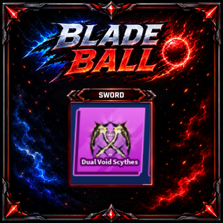 [ Limited Sword ] Dual Void Scythes | FAST DELIVERY✅