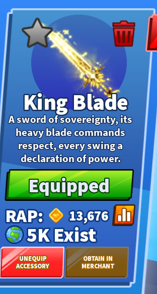 King Blade  Cheap l BladeBall