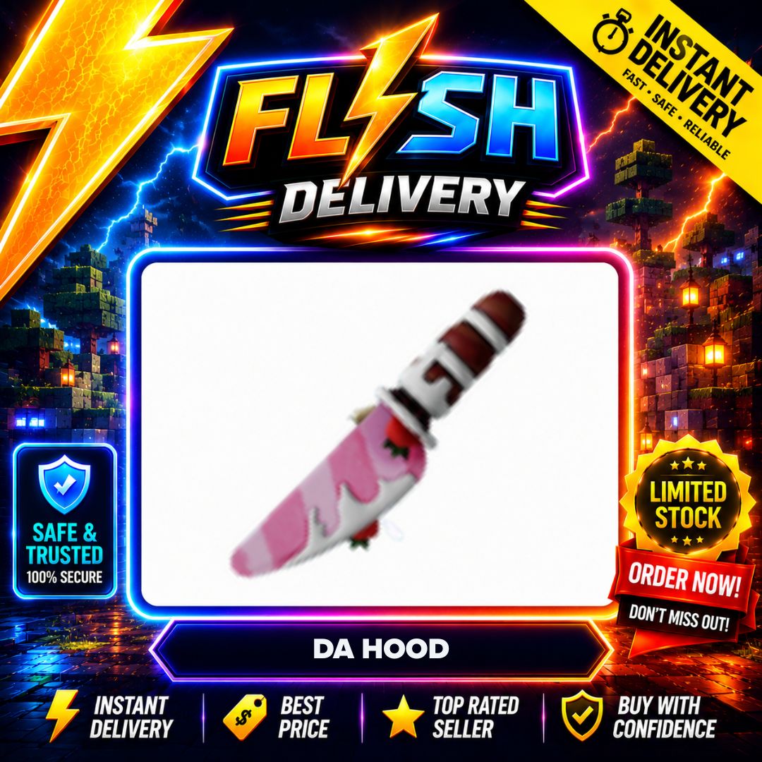 SHORT CAKE KNIFE / SHORTCAKE KNIFE - DA HOOD / DAHOOD / DH