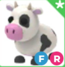 FR Cow (Fast Delivery)- Adopt Me