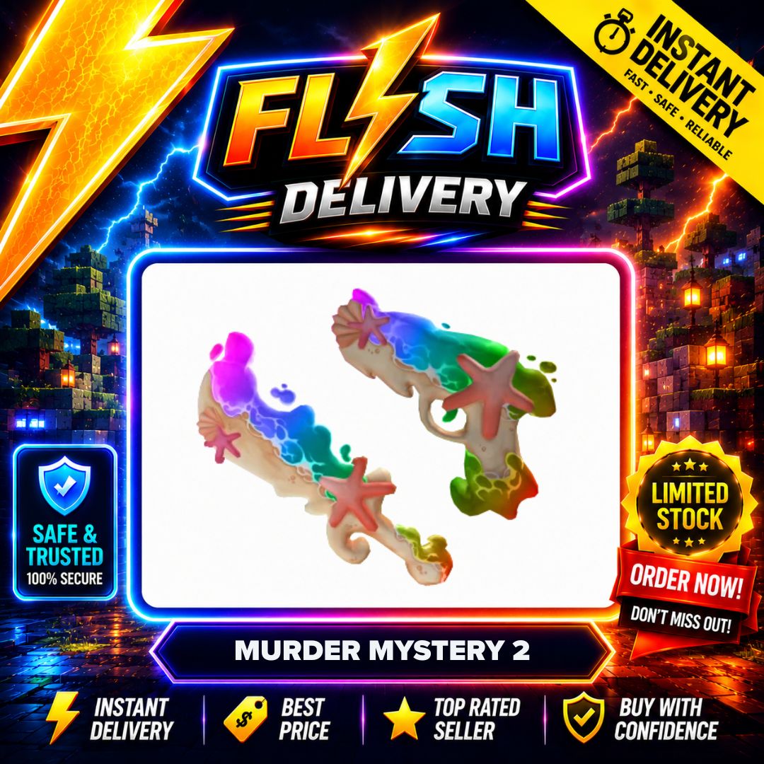 CHROMA BEACHY SET / CHROMA SANDS SET (CHROMA BEACHY KNIFE + CHROMA SANDS GUN) - MURDER MYSTERY 2 / MM2