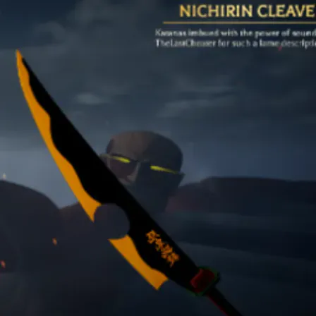 NICHIRIN CLEAVER | AOTR | INSTANT DELIVERY