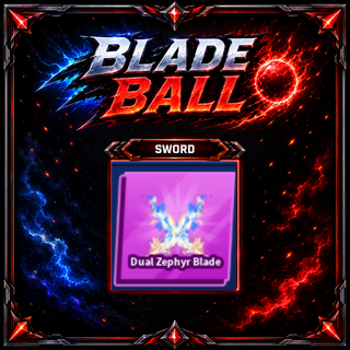 [ Limited Sword ] Dual Zephyr Blade | FAST DELIVERY✅