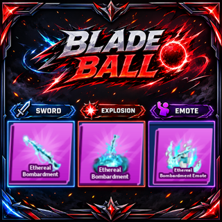 [ Limited Set ] Ethereal Bombardment + Explosion + Emote | FAST DELIVERY✅