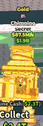 ✨ 87.5M/s ⭐ Gold Chimnino Secret | Steal A Brainrot ⚡ FAST DELIVERY ⚡