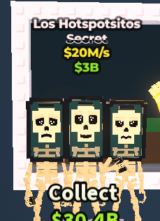 ✨ 20M/s ✨ Los Hotspotsitos Secret | Steal A Brainrot ⚡ FAST DELIVERY⚡