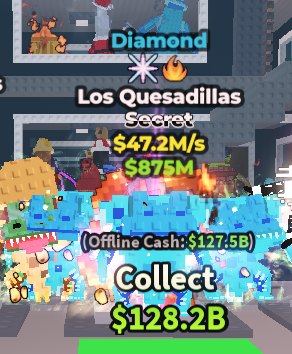 ✨ 47.2M/s 💎  Diamond Los Quesadillas Secret | Steal A Brainrot ⚡ FAST DELIVERY⚡