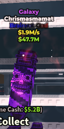 ✨1.9M/s 🪐 Galaxy Chrismasmamat Brainrot God | STEAL A BRAINROT ⚡ FAST DELIVERY⚡