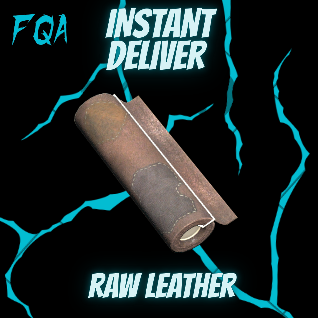 [ PS4/PS5 ] 5,000 Raw Leather (instant delivery)