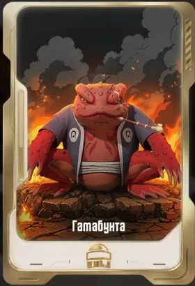 Gamabunta Cards | Gift