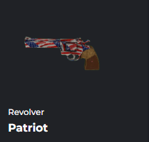 PATRIOT REVOLVER / PATRIOT REV - DA HOOD / DH / DAHOOD